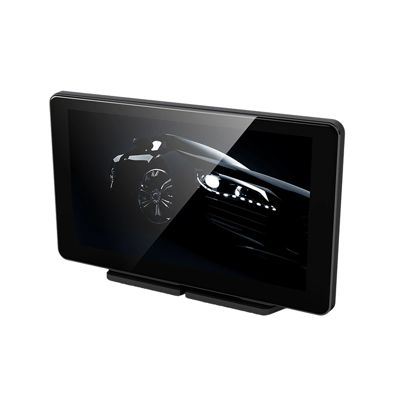How does the car smart screen enable intuitive and convenient vehicle function operation through a large touchscreen?